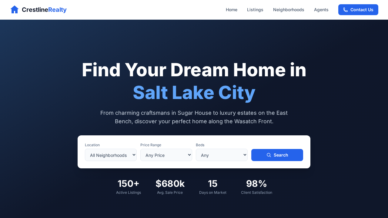 Crestline Realty screenshot